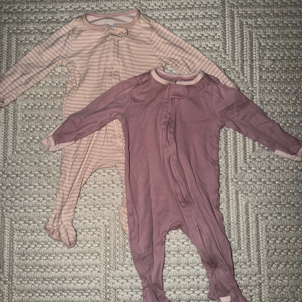 Cloud Island Set of 3-6 Month Footies